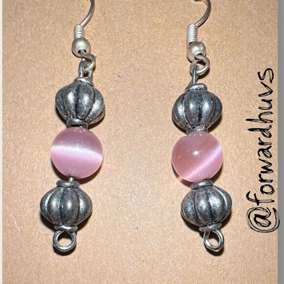 Bundle Sale 3 for $15 | Handcrafted Beaded Drop Earrings - Picture 3 of 9